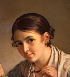 The Lacemaker, 1823 (detail)